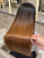 アース 渋谷店(HAIR&MAKE EARTH)&nbsp;艶感ロング美髪縮毛矯正