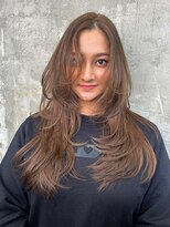 キング 京橋店(K!ng)&nbsp;髪質改善レイヤーカットイルミナケアブリーチハッシュカット