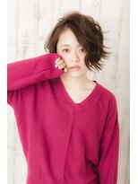 アジールヘア 池袋東口店(agir hair)&nbsp;耳かけショートボブ【池袋】【池袋東口】【池袋駅１分】