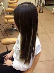 ヘアセット  コーンロウ