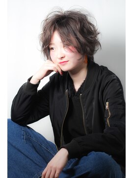 ララテラス(LaLa Terrace) 【LaLaTerrace】　無造作カジュアルショート　LaLaTerrace風