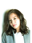 30代からの大人ナチュラルミディアムスタイル♪