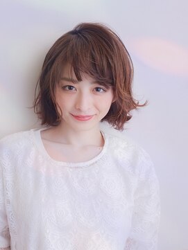 ムーン(moon) 大人かわいい☆エアリー感のある王道ワンカールボブ【武蔵小杉】