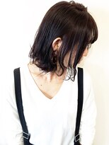 ラ モンターニュ ヘアー(La.montagne hair) 【La.monta gne】モテ☆リラックスセミディstyle♪