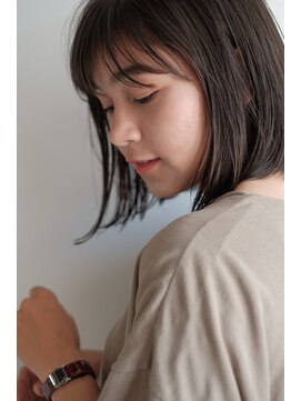 ヘアーアンドメイク シーク 八王子(HAIR&MAKE SeeK) ボブ ボブディ 前下がり