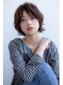 【誰でもきまる！！】無造作小顔ショートボブ