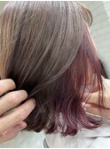 隠れオシャレインナーカラー