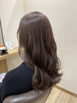 ラファンス 栗林店(LaFENCE) ブリーチ無しネイビーグレージュ