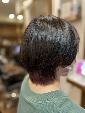 グロウ バイ グラフィー(GLOW by Graphy) ショート裾カラー