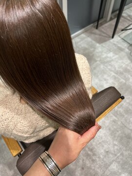 テラスヘア センダイ(TERRACE hair SENDAI) 艶髪ミディアム【イノアカラー使用】