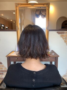 アドラーブル 女池店(adorable) 【ミニボブ】【ゆるウェーブ】【20代30代40代】