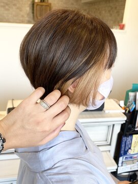ヴィアスヘアー(vias hair) コントラストショート
