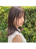 抜け感×くびれミディアム