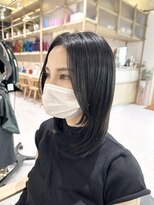 ゼストソエル(ZEST soell)&nbsp;酸性ストレート×韓国風顔まわりカット