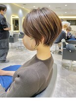 バンプ ギンザ(BUMP GINZA)&nbsp;30代/40代/50代・絶壁解消・小顔前下がりショートボブ【中村】