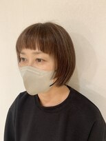 ドット ヘアー(dot.hair) 伸ばしかけボブスタイル