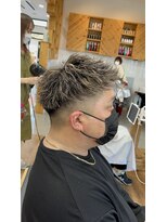 ルッカヘアガーデン バイ ラッシュゴールド(RUCCA HAIR GARDEN by LUSH GOLD)&nbsp;アップバング×ツイスパメッシュ