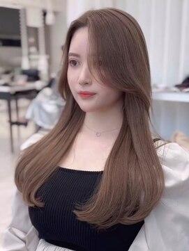 アマトウキョウ 表参道(AMA TOKYO) くびレイヤーエモージュふんわりカール20代30代40代◎美髪★間嶋