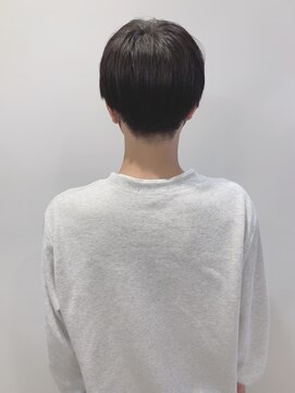 モリオフロムロンドン 松戸店(Morio from London) 【松戸 岩口】黒髪軽め刈り上げマッシュショート