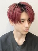 メンズカット/ラウンドマッシュ/波巻きパーマ/名古屋駅/栄駅
