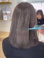 オリンテ バイ レシッド 表参道(orente by rcid)&nbsp;ホワイトグレージュミルクティグレーグレージュ×髪質改善カラー