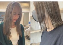 ガビーヘアルーブ(gabi hair LOOB)の雰囲気（新津駅(新津)/縮毛矯正/ショート/インナーカラー/白髪ぼかし）