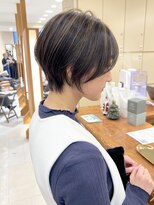 モリオ フロム ロンドン サッポロファクトリー店(morio FROM LONDON)&nbsp;【morio】札幌ショート　大人かわいいハイライトショート