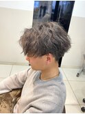 刈り上げマッシュ×ソフトツイストパーマ