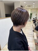 姫カットカールセミディシアーカラー