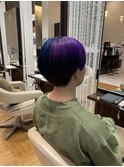 【ハイトーンカラー】ショート×ツートンカラー