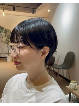 ラボヌールヘアーリアン 川越店(La Bonheur hair Lien) 【Lien 風呂田】横顔で魅せるマッシュショート♪