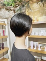 トリコ ショップアンドヘアサロン(tricot shop hair salon)&nbsp;簡単にまとまる！丸みショートヘア
