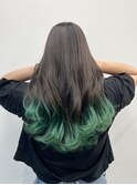 【ALIVE吉祥寺】グリーングラデーションカラー
