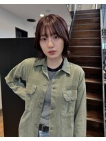 トレス(TRESS)&nbsp;くびれボブ　レイヤーボブ　大人ボブかわいい