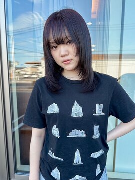 シー 野田店(she.) ミディアム×レイヤーカット