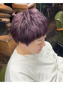 ラベンダーパープルカラー/1ブリーチ