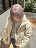 【ハイトーンの方はこちら】 ケアブリーチダブルカラー＋ケアトリートメント