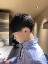 クリアバイフォレスト 流山おおたかの森(Clear by Forest.)&nbsp;スーツ短髪ツーブロック束感モテる黒髪シークレットパーマ流行