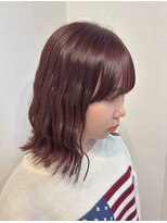 アンニュ(annuy)&nbsp;Instagram/annuy__o0 顔まわりカット/lavender／韓国巻き