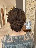 アメイジングヘアー 千歳店(AMAZING HAIR) お呼ばれヘアアレンジ