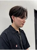 王道メンズセンターパート/フェザーパーマ/横浜