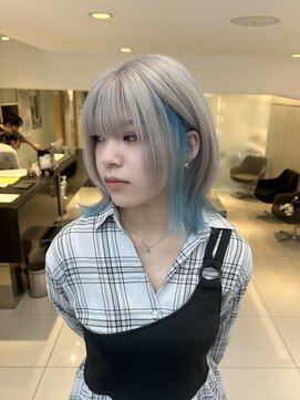 スノッブ(SNOB) ホワイト×アイスブルー♪♪