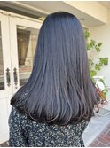 ツヤ髪ロング