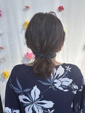 ヘアセット専門サロン by OKINAWA WATABE WEDDING 那覇店 ローポニー