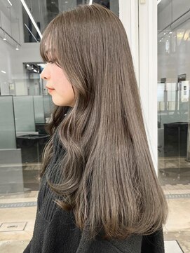 ニトバイアンキシム(nit by ahnkism) ブリーチなしオリーブグレージュ