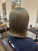 リドルヘアー 石井町店(Riddle HAIR)&nbsp;ハイトーン切りっぱなしボブ