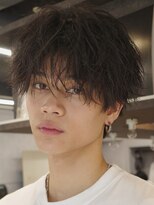 アンサー 渋谷(ANSWER)&nbsp;シースルーツイストスパイラルウルフパーマシャドウパーマ波巻き