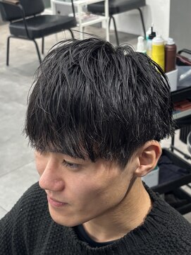 オーバル バイ アピッシュ(OVARL by apish) パーマ落とし/ナチュラルラウンドマッシュ/