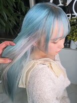 イエナ 渋谷(IENA)&nbsp;ルーツカラーエンドカラー裾カラークラゲヘアー