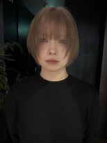 サンクマーケット 渋谷(cinq MARKET) ハイトーンレイヤーボブミディアムレイヤーショートウルフボブ